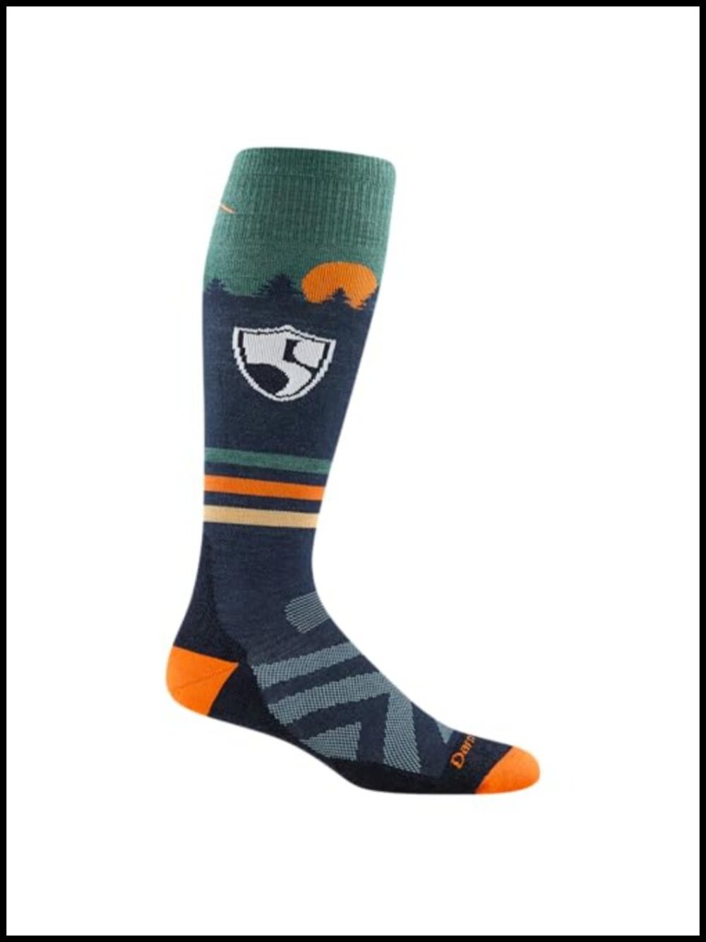 Merino Wool Over-The-Calf Athletic Socks Cushioned Boot Socks